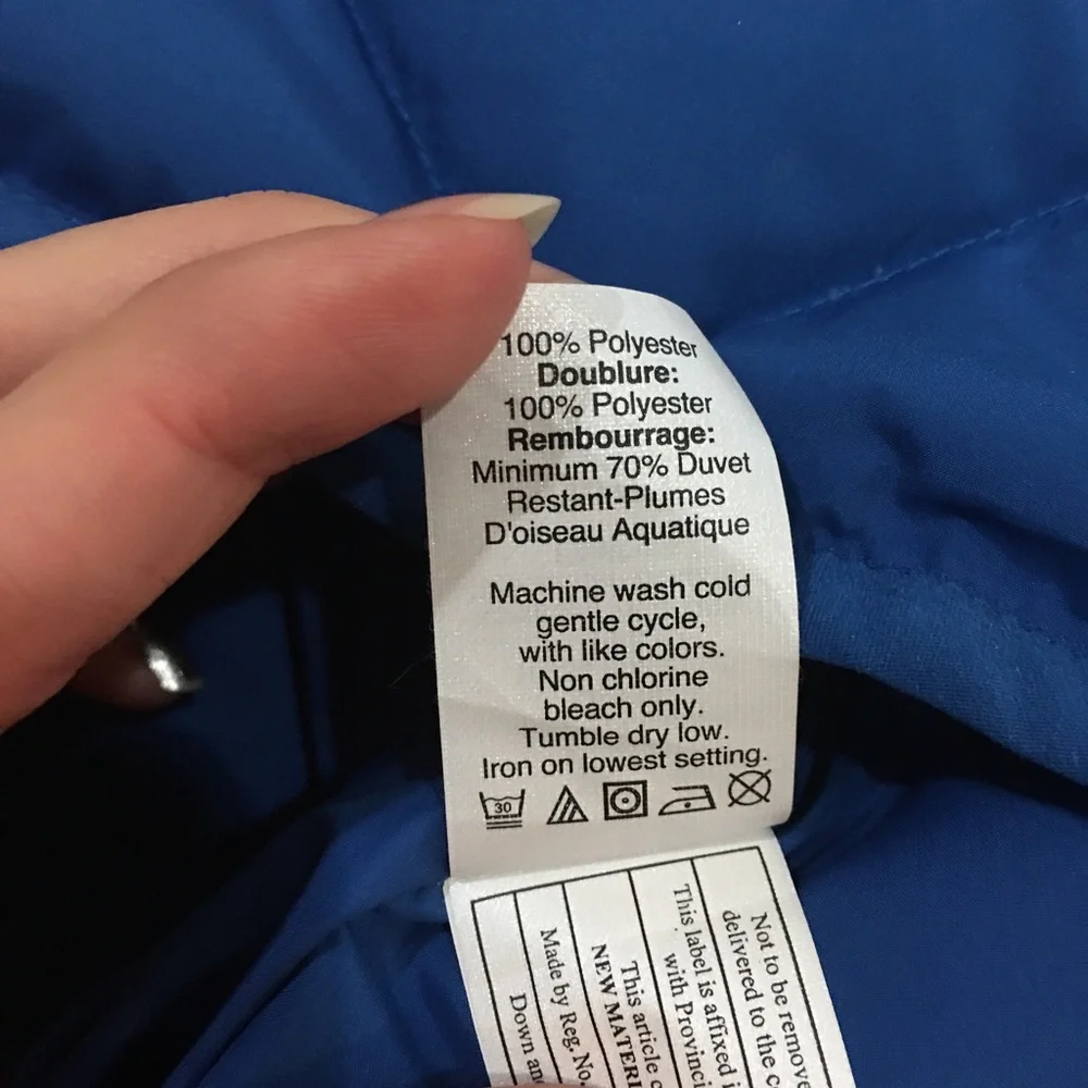 J. Crew Women’s Excursion Quilted Down Puffer Vest Royal Blue Size Large